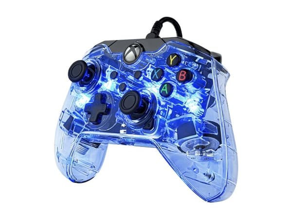 PDP Afterglow kablet kontroller XB transparent