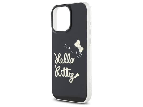Hello Kitty IML Golden Diva MagSafe Case for iPhone 16 Pro Max - Black