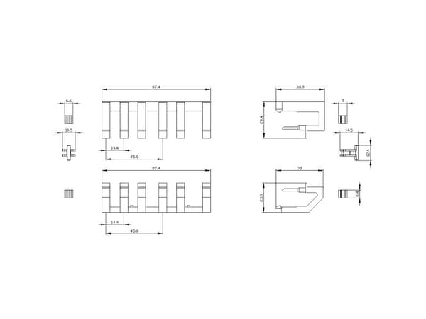 Siemens 3RA2923-2AA2 Distributionssats 1 st