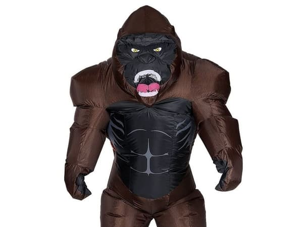 Oppusteligt Gorilla kostume