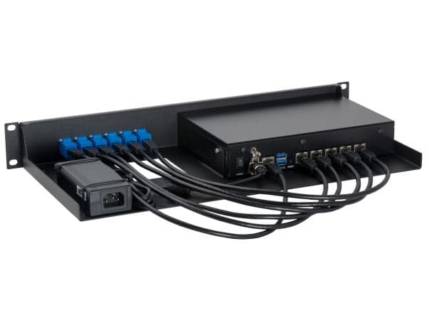 Rackmount.IT RM-BC-T2, Kiinnityskiinnike, Musta, 1 kpl