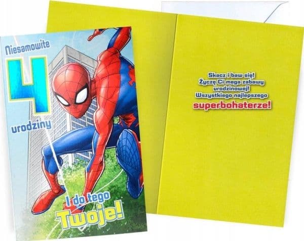 DHS 4. BURSDAG BILLETT SPIDER MAN