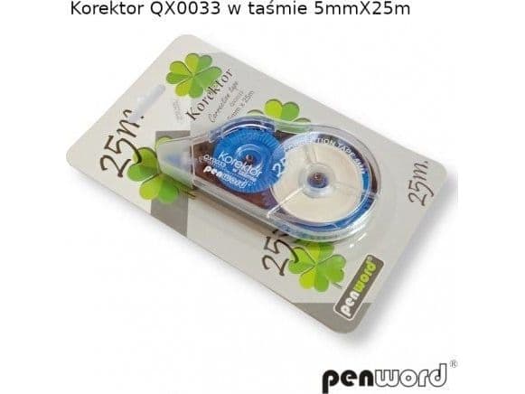 Korreksjonstape 5 mm x 25 m
