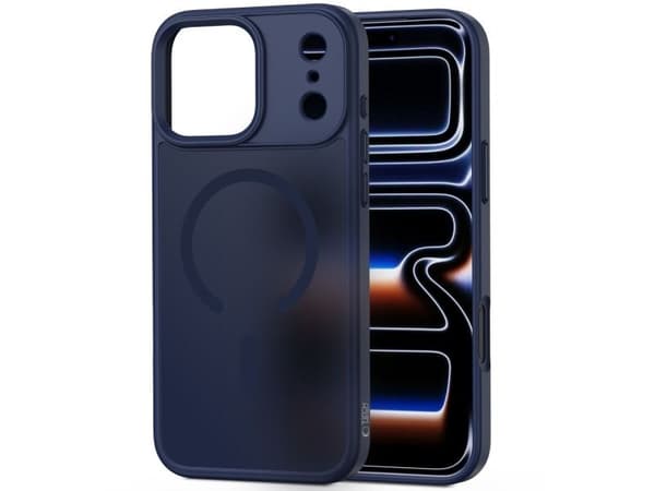Tech-Protect MagMat MagSafe-deksel for iPhone 17 Pro - navy blue