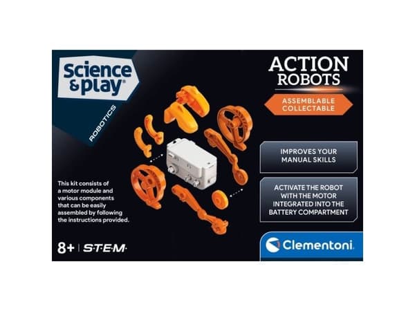 Clementoni Science & Play 75137, Robot, 8 år