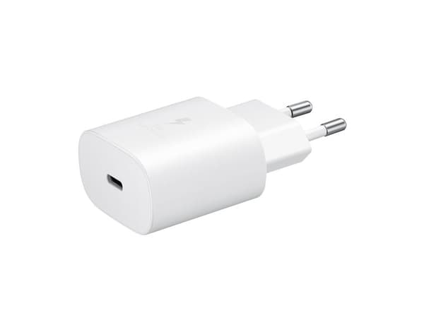 Samsung GP-PTU021SOA - Strømadapter - 25 watt (USB-C) - hvit