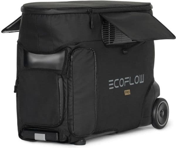 EcoFlow DELTA Pro - Rulleboks for bærbar strømstasjon - svart - for Delta Pro