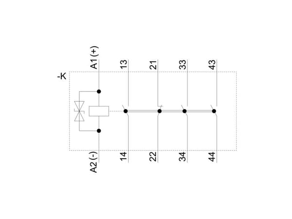 Siemens 3RH2131-1KB40 Koblingshjælperbeskyttelse 1 stk