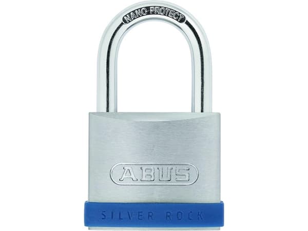 Lukko Abus 79269, hopea, 94 mm x 57 mm