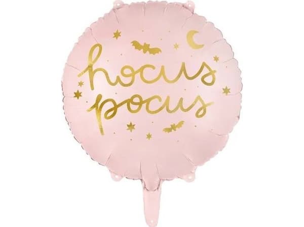 Hocus Pocus -lehtipallo, vaaleanpunainen