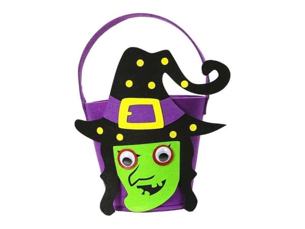 Hekse trick or treat taske