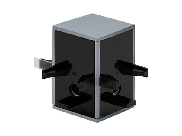 EGLO CUBE CONNECTOR vinkelkoppling alu