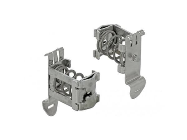 Delock Shield Clamp - Kabelklemme - DIN-skinnemonterbar