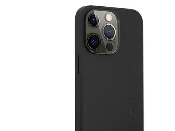 AMG skinnetui med varmestempling til iPhone 13 Pro / 13 6.1" - sort