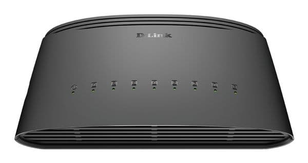 D-Link DGS 1008D - Switch - ohanterad - 8 x 10/100/1000 - skrivbordsmodell