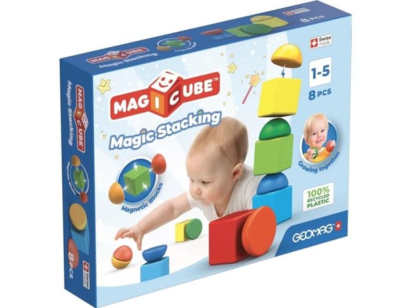 Geomag MagiCube GM061, 3 År, 8 styck, Plast