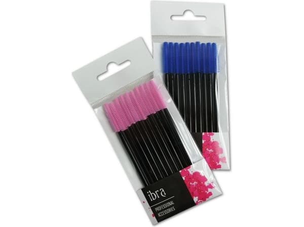 Ibra Silicone Eyelash Brushes 10 Pieces