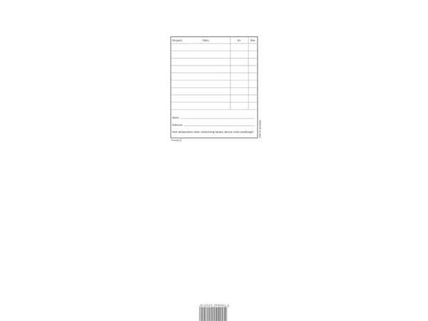 Block med låda Mayland vit 85x272mm 10 st