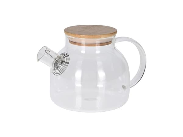 Tekjele i glass med sil 1 l