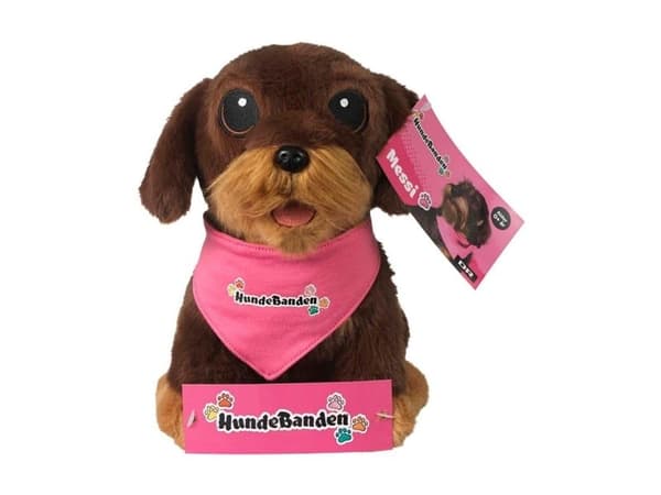 DR Hundkoppel Messi, plysch 24 cm