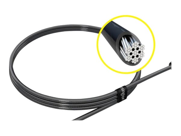 Kensington NanoSaver Keyed Twin - Säkerhetskabel