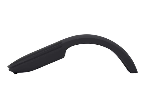 Microsoft Surface Arc Mouse - Mus - optinen - 2 knapper - trådløs - Bluetooth 4.1 - sort - kommerciel