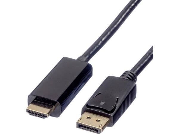 ROLINE 11.04.5786, 2 m, DisplayPort, Hanstik, Hanstik, suora