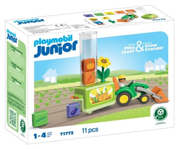 Playmobil Junior 71773, Traktor, 1 År, Multifärg, Plast
