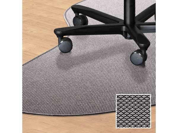 Stolunderlag dråpeform 120x120 for teppe