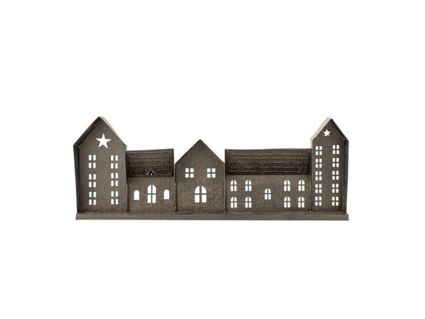 BLOOMINGVILLE Noeli lysestake til telys, gull, metall