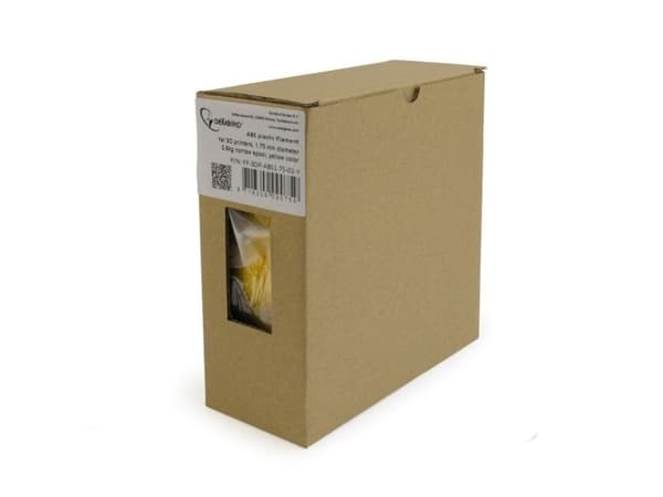 Gembird 3DP-ABS1.75-02-Y, 1 styck, 600 g