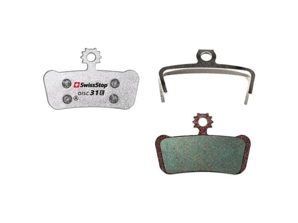 SWISSSTOP Disc brake pad Disc 31 E Avid XO Trail, Elixir 9 Trail, Elixir 7 Trail, SRAM G2 Ultimate, G2 RSC, Guide Ultimate, Guide RSC, Guide RS, Gu...