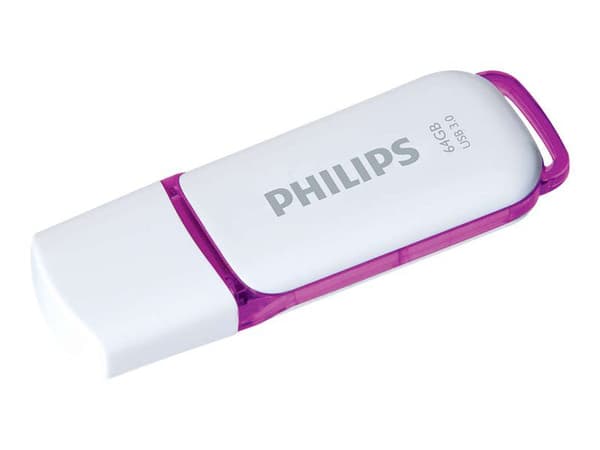 Philips FM64FD75B Snow edition 3.0 - USB-flashstasjon - 64 GB - USB 3.0