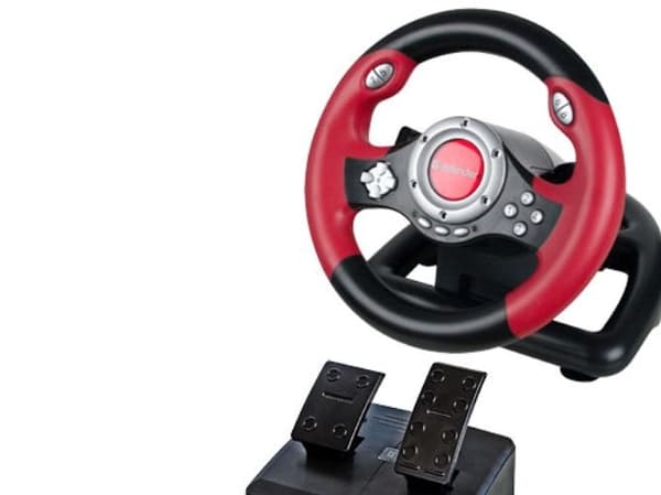 Defender Challenge Mini LE - Hjul- og pedalsett - kablet - for PC