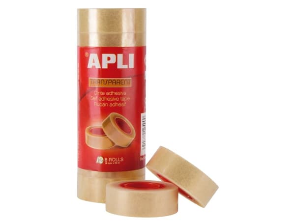 Apli Kontorstejp 19mm, 33m, 8st.