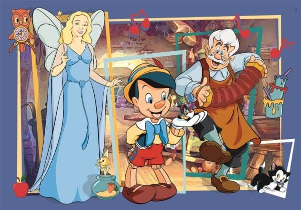 Pinocchio-palapeli, Super, 104 palaa