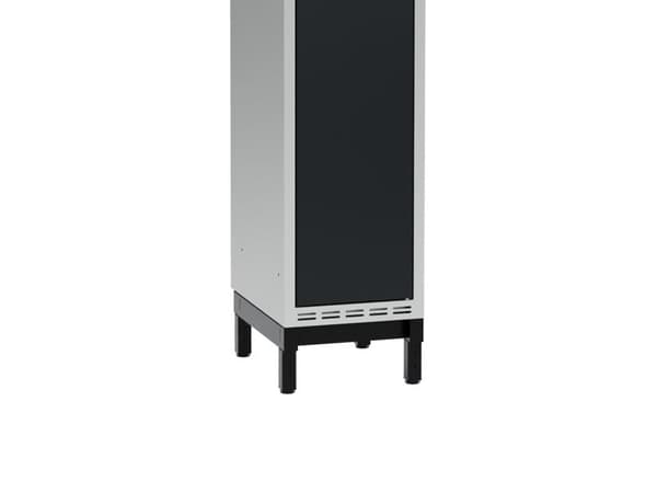 Låg benram enkel 400x400 mm