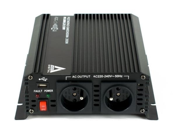 Växelriktare Azo 12V/230V IPS-2000 2000W