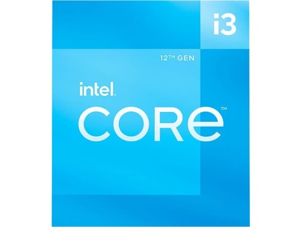 Intel® Core™ i3 12100 - 3,3 GHz - 4 kärnor - 8 trådar - 12 MB cache - LGA1700 Socket - Intel® UHD Graphics 730 - Box