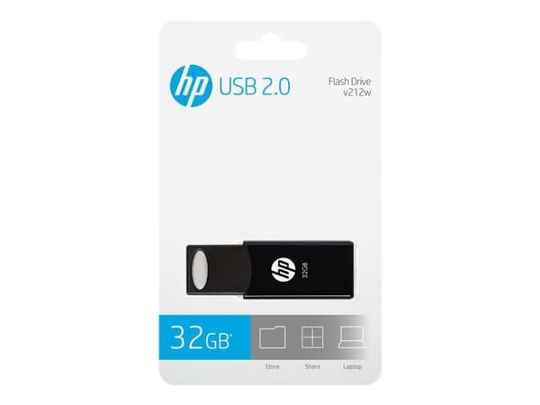 HP v212w - USB flash-enhet - 32 GB - USB 2.0