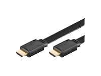 MicroConnect - HDMI-kabel - HDMI hann til HDMI hann - 5 m - flat