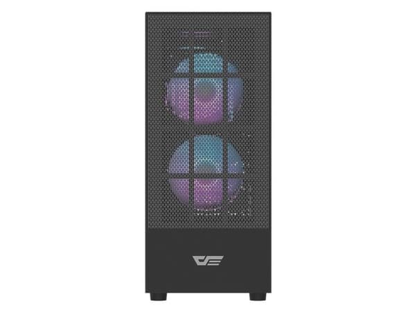 Darkflash A290 kabinett + 3 vifter svart
