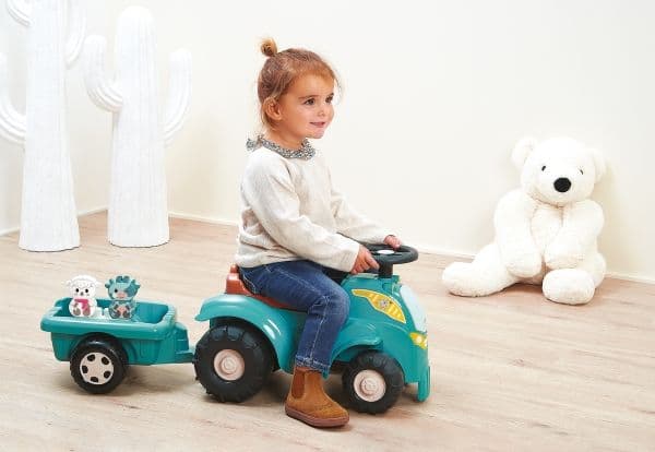 Riktningsstyrd traktor med släp