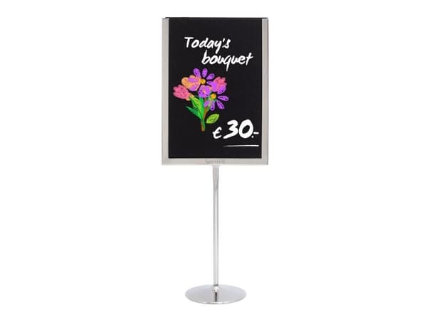 Securit® A5 kridtskilte 10 stk. slagfast polystyren, matsort