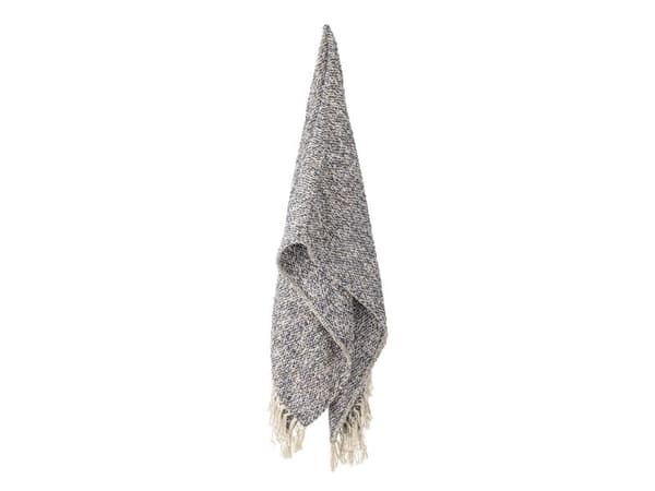CREATIVE COLLECTION Ocean Plaid - blå - polyester