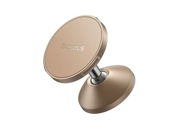 Baseus magnetfeste Baseus GoTrip DC1 kompatibelt med MagSafe til frontrute/dash - gull