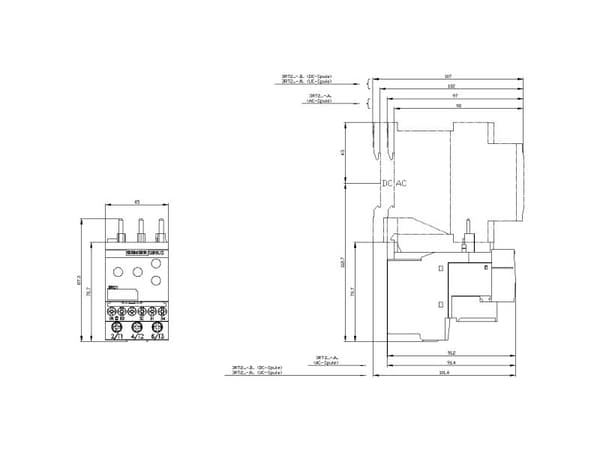 Siemens 3RR2142-1AW30 Valvontareleet