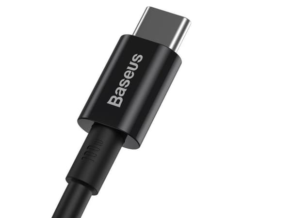 Baseus Superior, 1 m, USB C, USB C, USB 2.0, 480 Mbit/s, Sortera