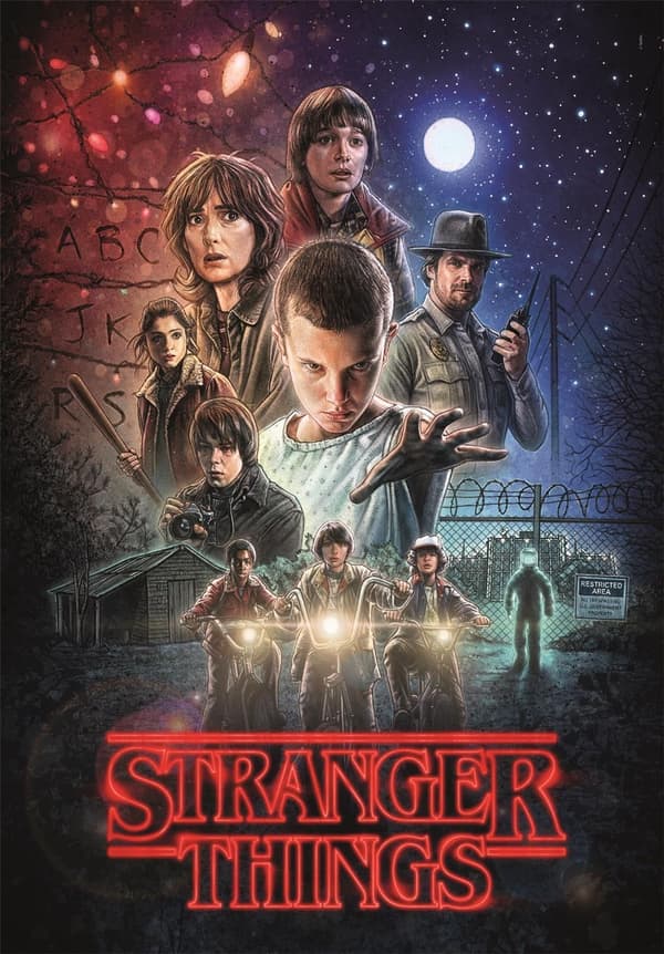 Clementoni pussel Compact Stranger Things 1000 bitar (39978)