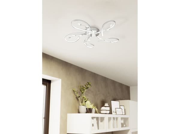 EGLO VALLEMARE LOFT Ø650 5x800LM krom